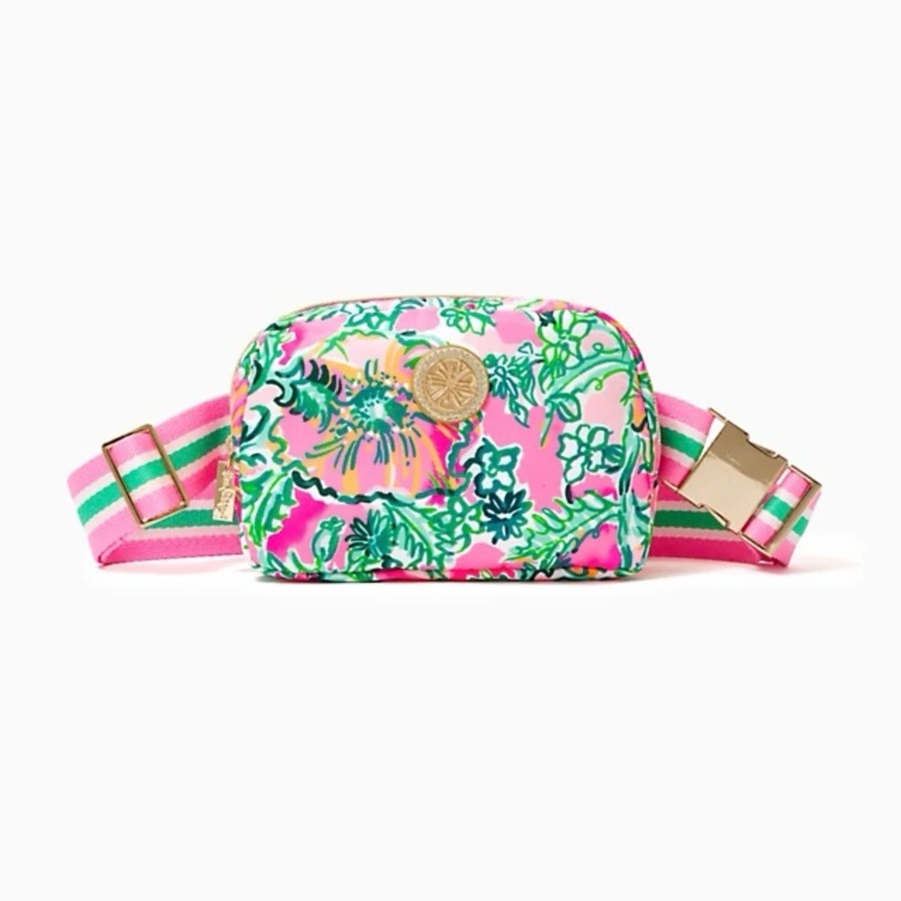Lilly Pulitzer Soleil Pink Perfect Poppy Belt Bag